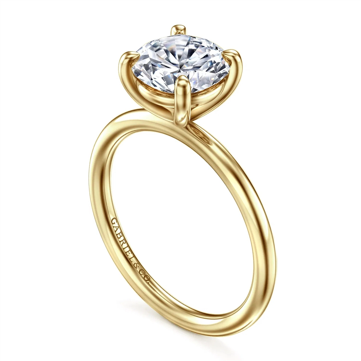 Gabriel & Co Engagement Rings in Yellow Gold ER16569R8Y4JJJ