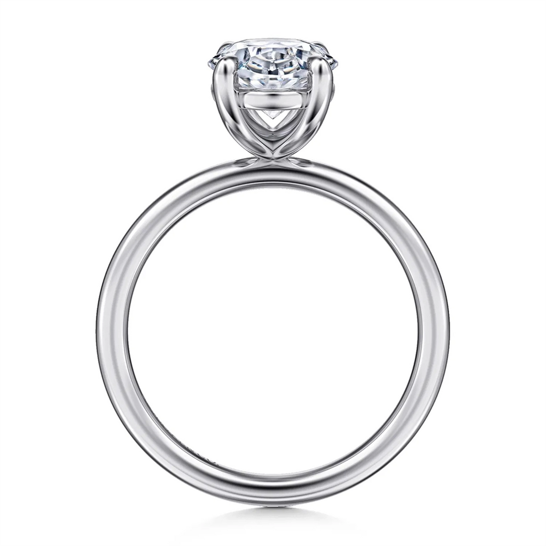Gabriel & Co Engagement Rings in White Gold ER16569O12W4JJJ