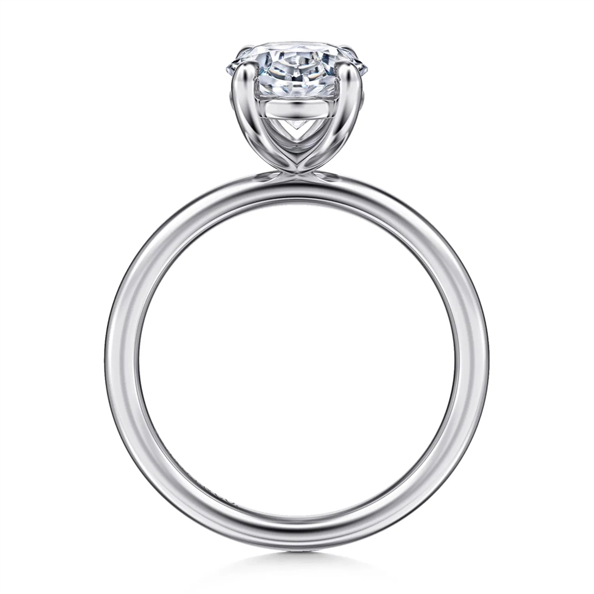 Gabriel & Co Engagement Rings in White Gold ER16569O12W4JJJ