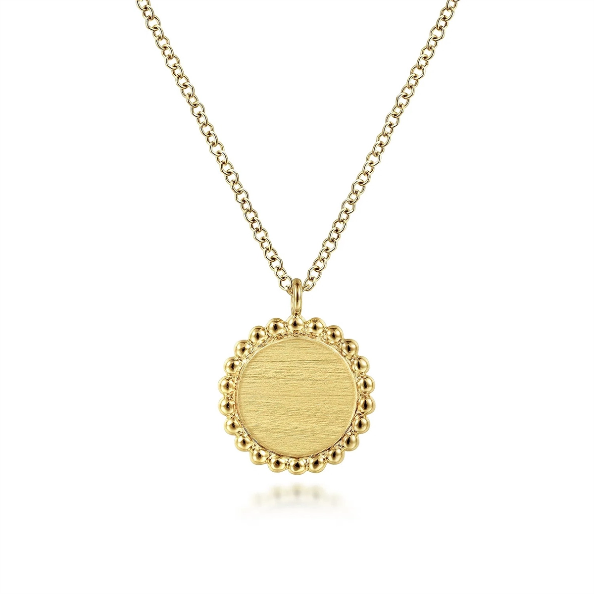 Gabriel & Co Necklaces in Yellow Gold NK6462Y4JJJ