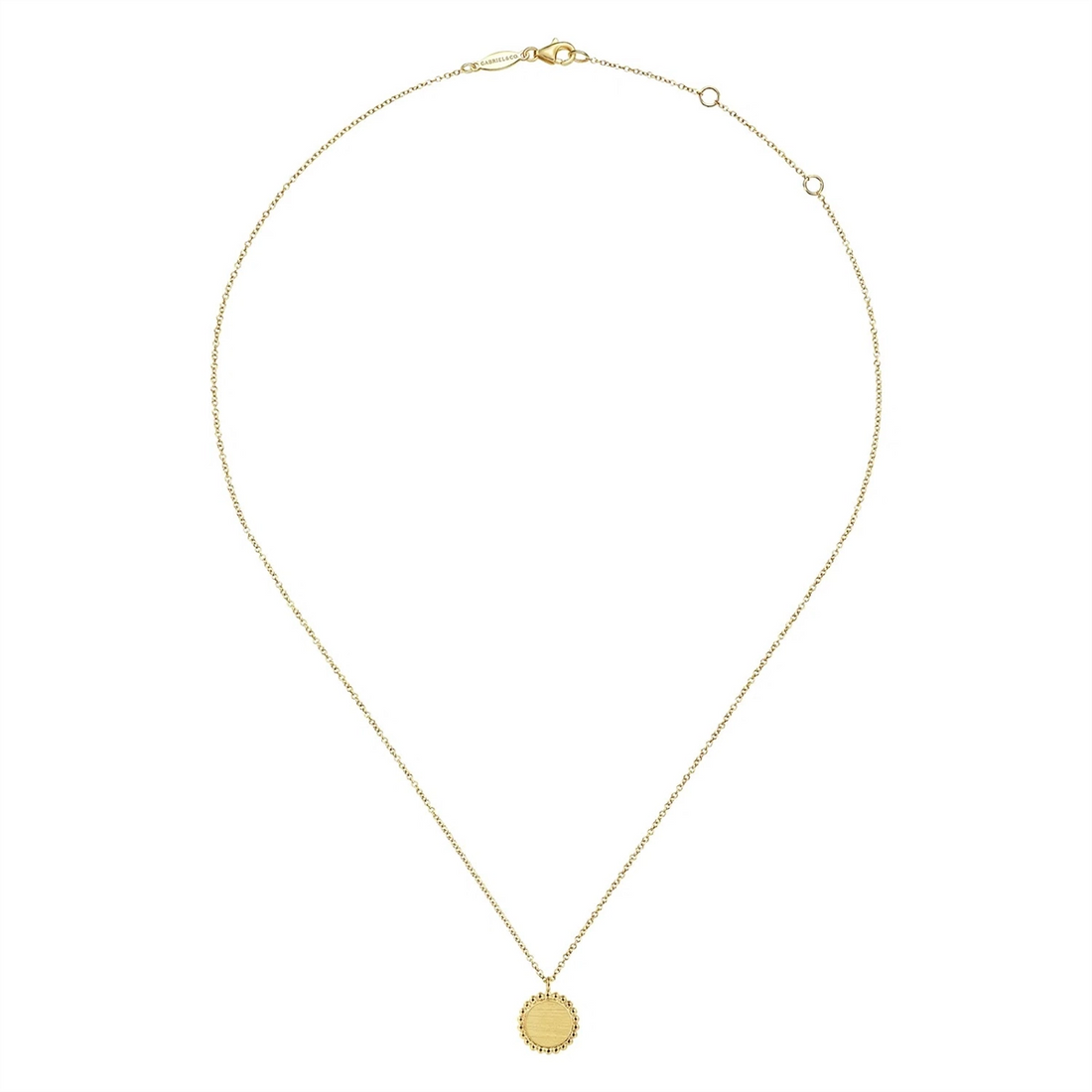 Gabriel & Co Necklaces in Yellow Gold NK6462Y4JJJ