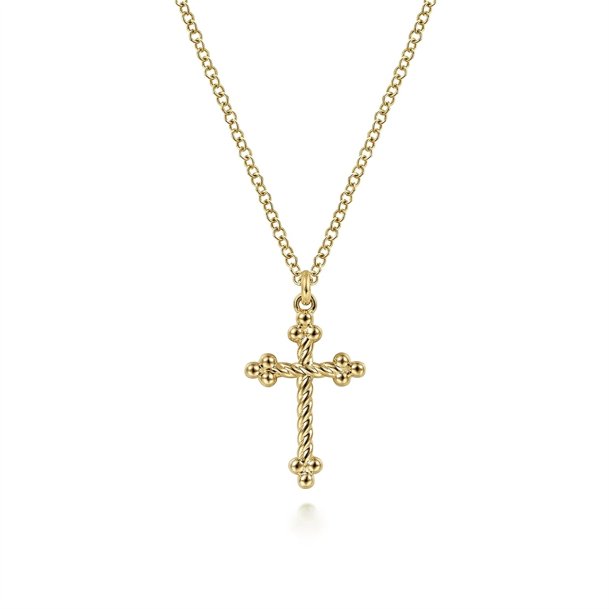 Gabriel & Co Necklaces in Yellow Gold NK6492Y4JJJ