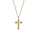 Gabriel & Co Necklaces in Yellow Gold containing Diamond NK7654Y45JJ