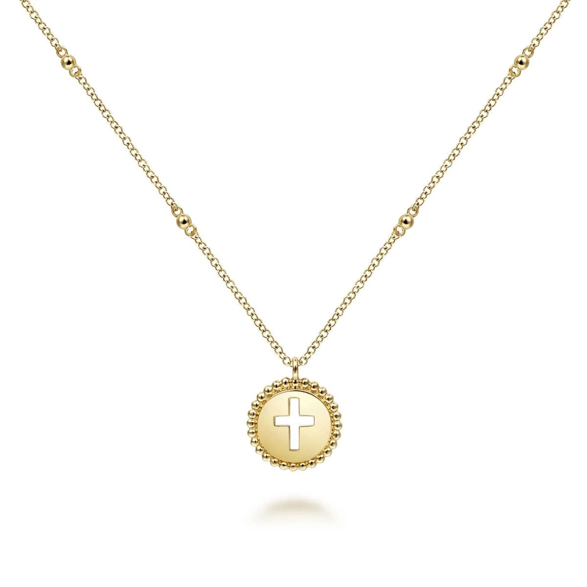 Gabriel & Co Necklaces in Yellow Gold NK6490Y4JJJ