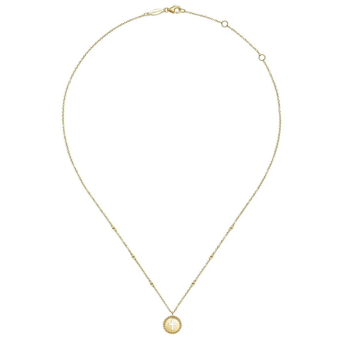 Gabriel & Co Necklaces in Yellow Gold NK6490Y4JJJ