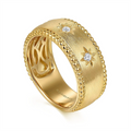 Gabriel & Co Rings in Yellow Gold containing Diamond LR52572Y45JJ