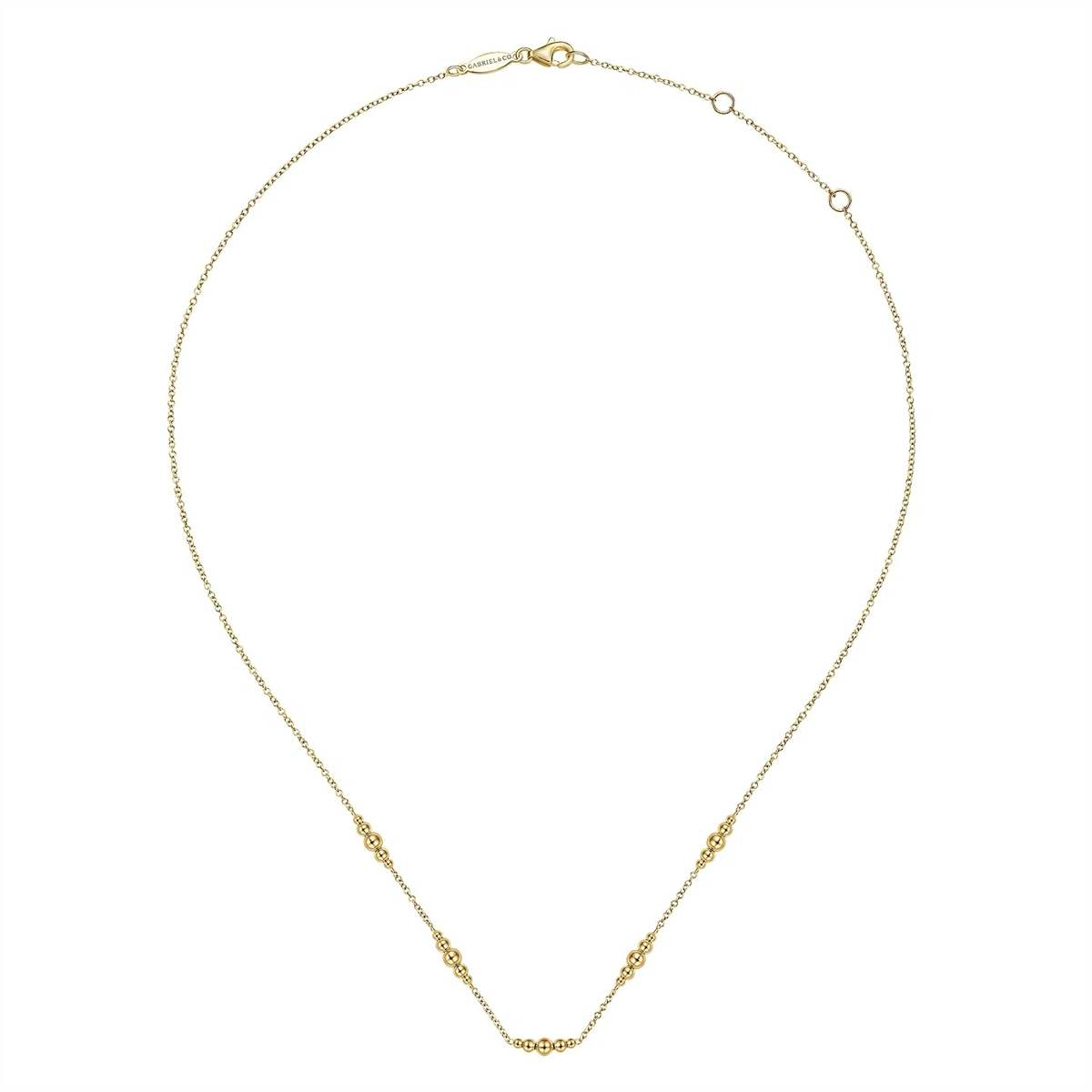 Gabriel & Co Necklaces in Yellow Gold NK6559Y4JJJ