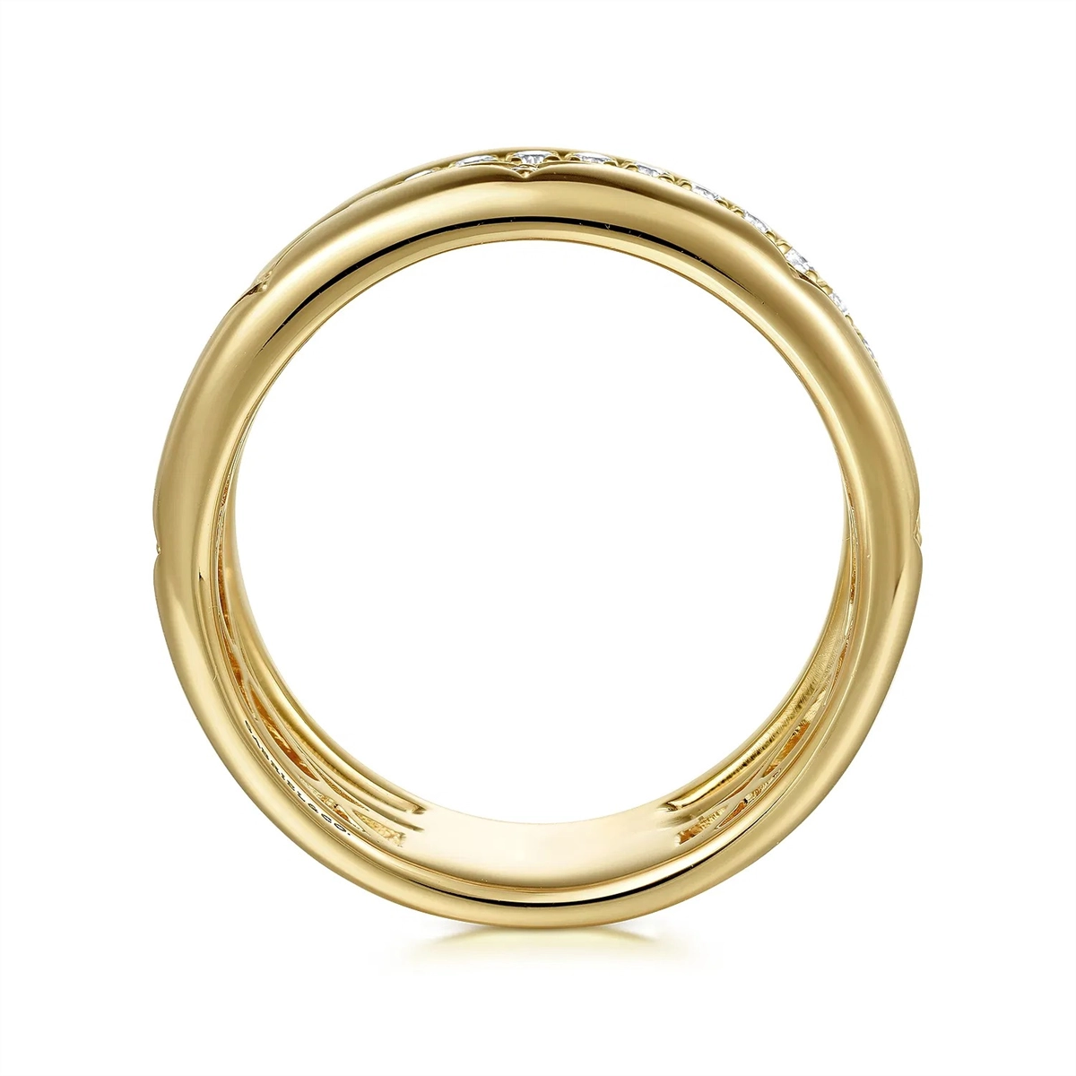 Gabriel & Co Rings in Yellow Gold containing Diamond LR52570Y45JJ