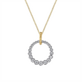 Gabriel & Co Necklaces in Mixed Metals containing Diamond NK7518M45JJ