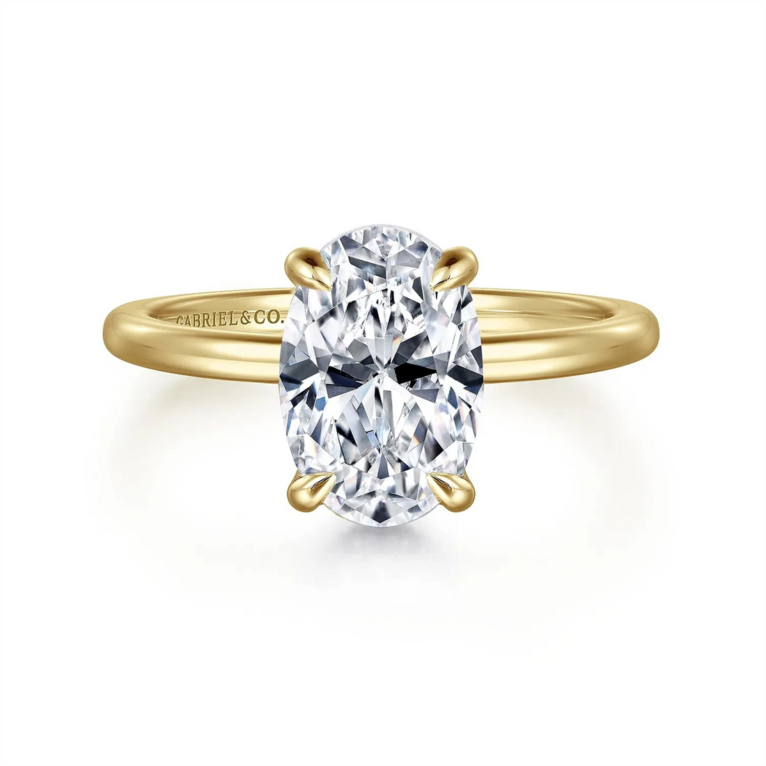 Gabriel & Co Engagement Rings in Yellow Gold containing Diamond ER16061O8Y44JJ