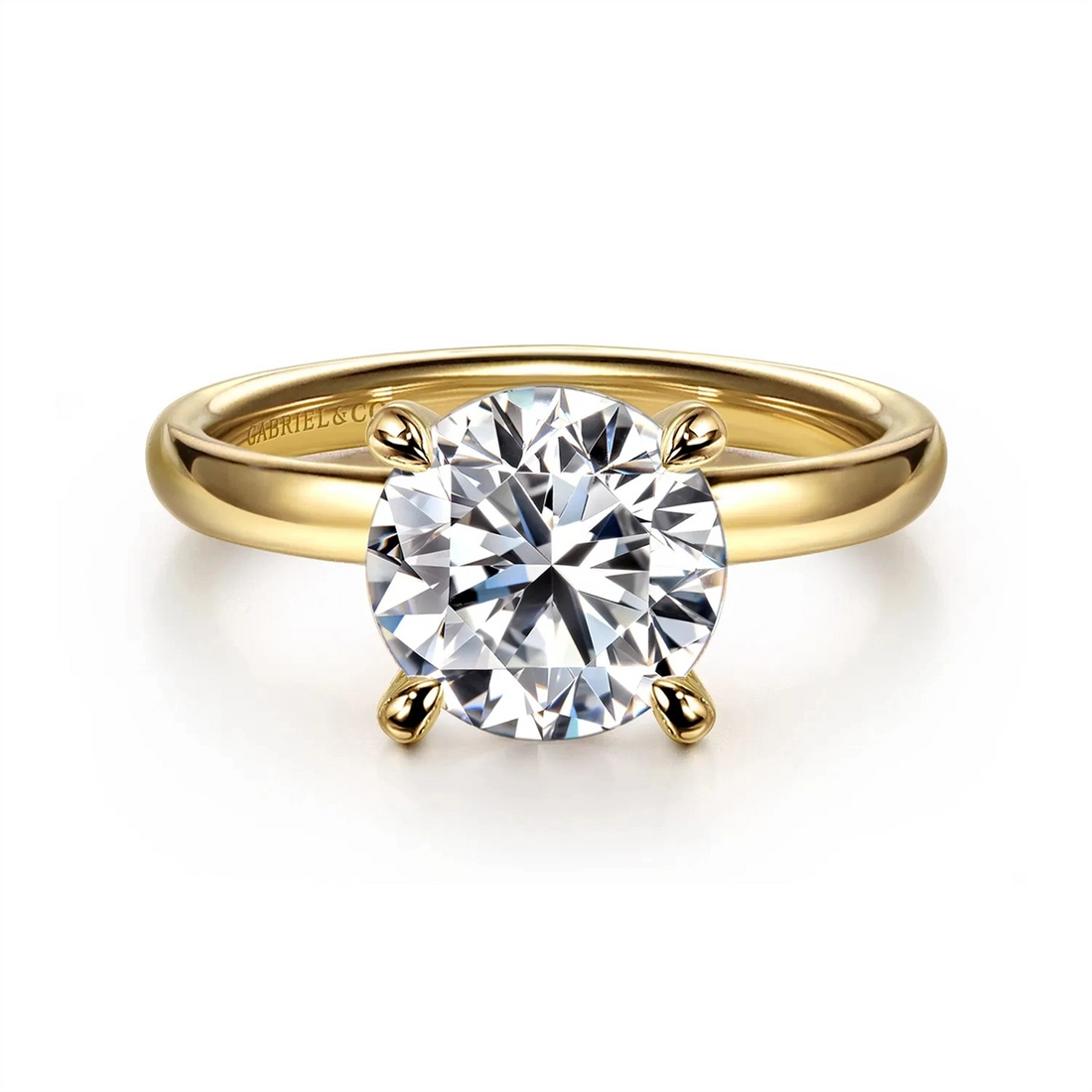 Gabriel & Co Engagement Rings in Yellow Gold ER16571R8Y4JJJ