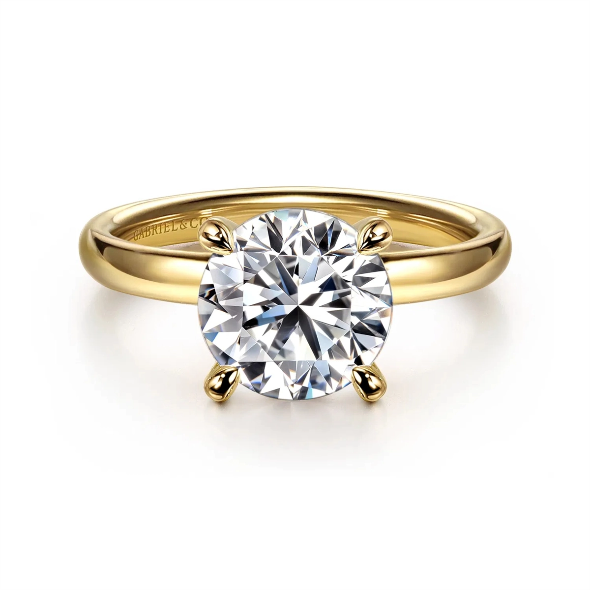 Gabriel & Co Engagement Rings in Yellow Gold ER16571R8Y4JJJ