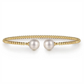 Gabriel & Co Bracelets in Yellow Gold containing Pearl BG4475-62Y4JPL