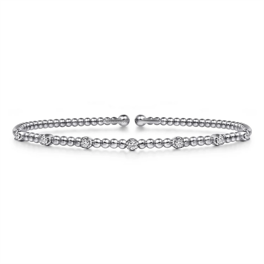 Gabriel & Co Bracelets in White Gold containing Diamond BG4436-62W45JJ