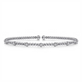 Gabriel & Co Bracelets in White Gold containing Diamond BG4436-62W45JJ