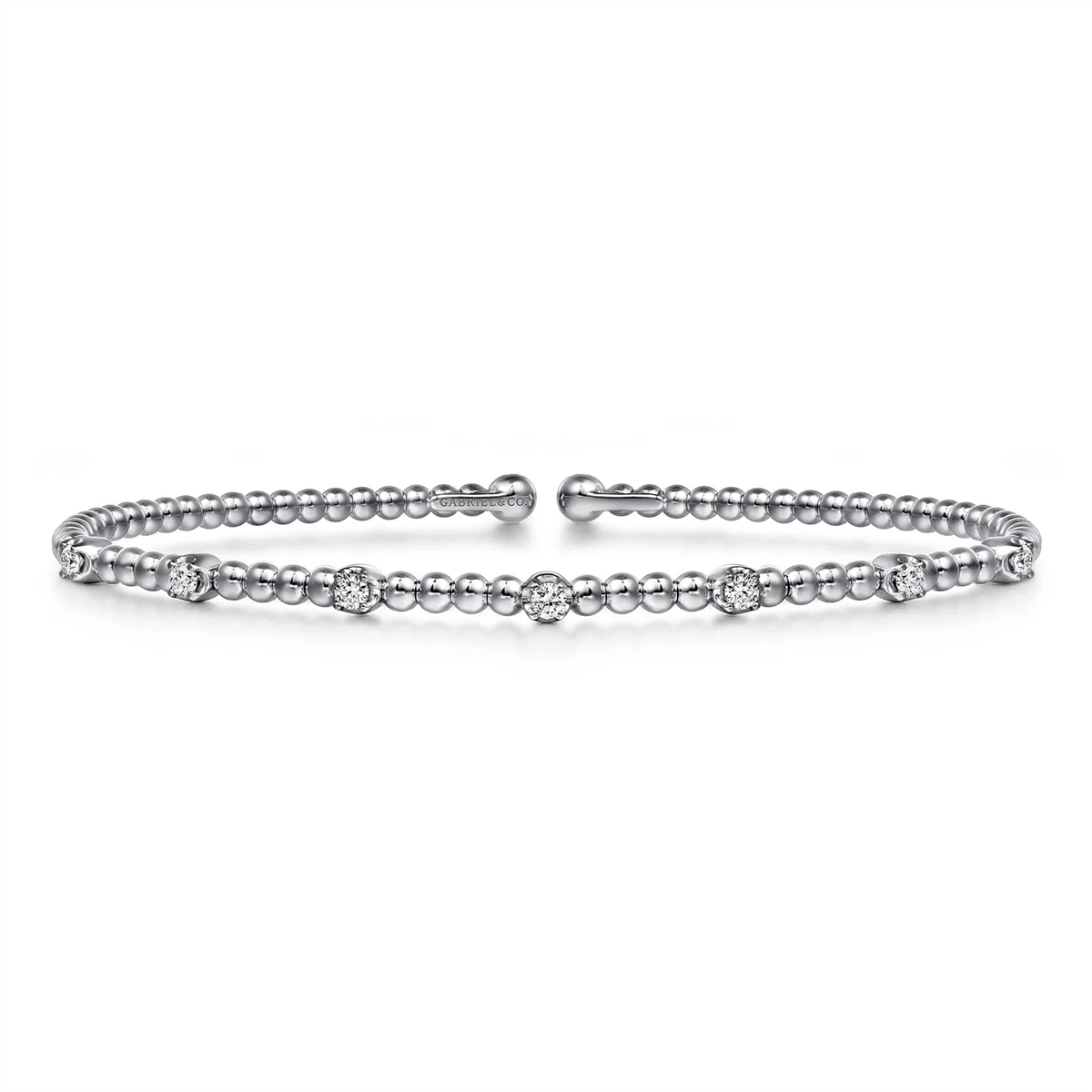 Gabriel & Co Bracelets in White Gold containing Diamond BG4436-62W45JJ