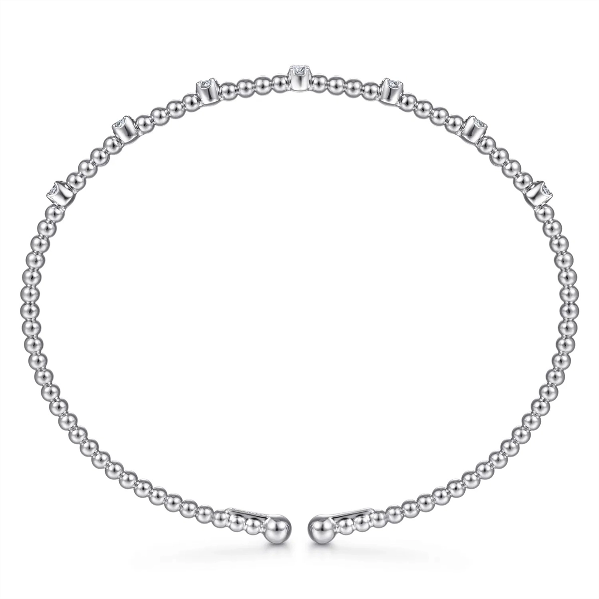 Gabriel & Co Bracelets in White Gold containing Diamond BG4436-62W45JJ
