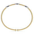 Gabriel & Co Bracelets in Mixed Metals containing Diamond BG4437-62M45JJ