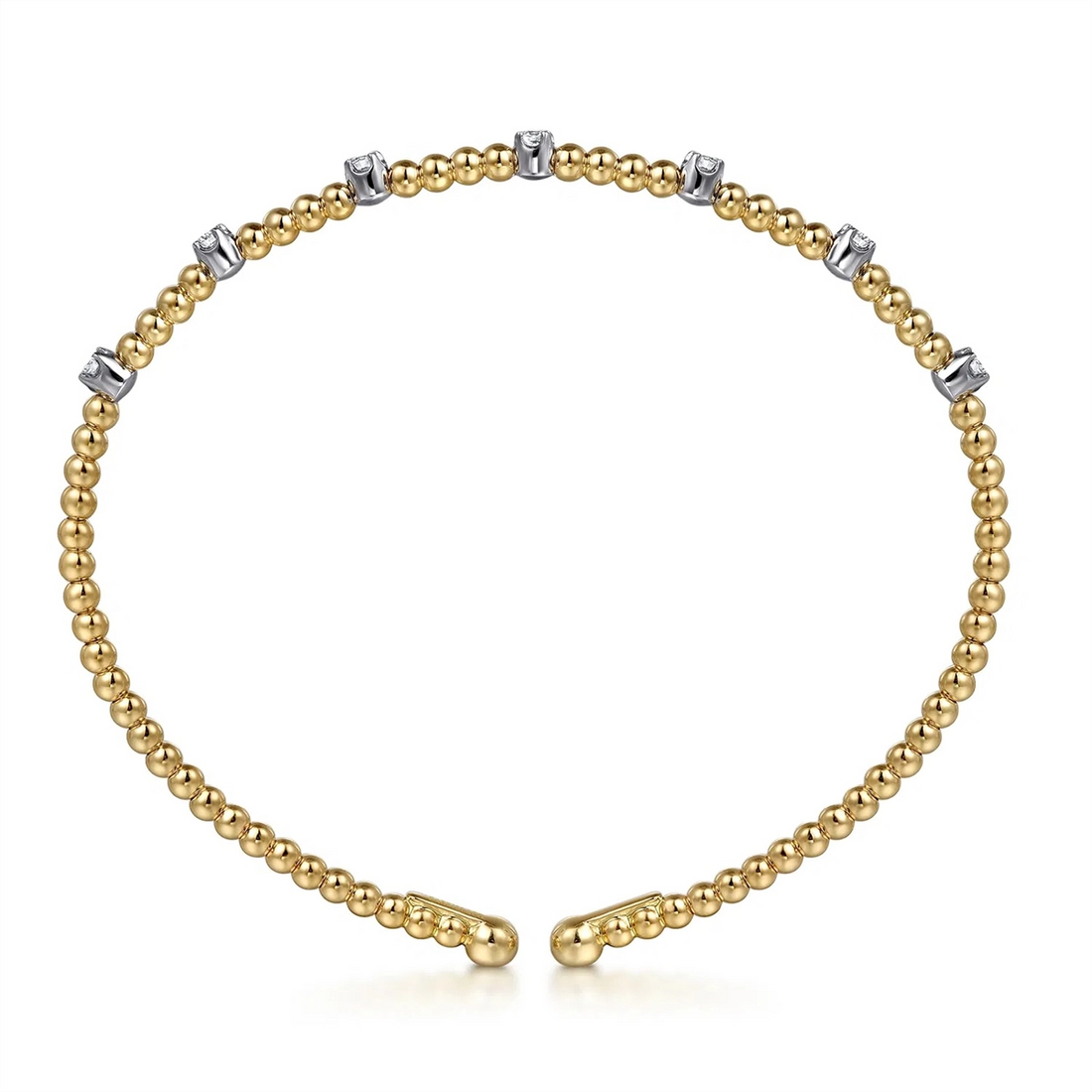 Gabriel & Co Bracelets in Mixed Metals containing Diamond BG4436-62M45JJ