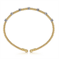Gabriel & Co Bracelets in Mixed Metals containing Diamond BG4436-62M45JJ