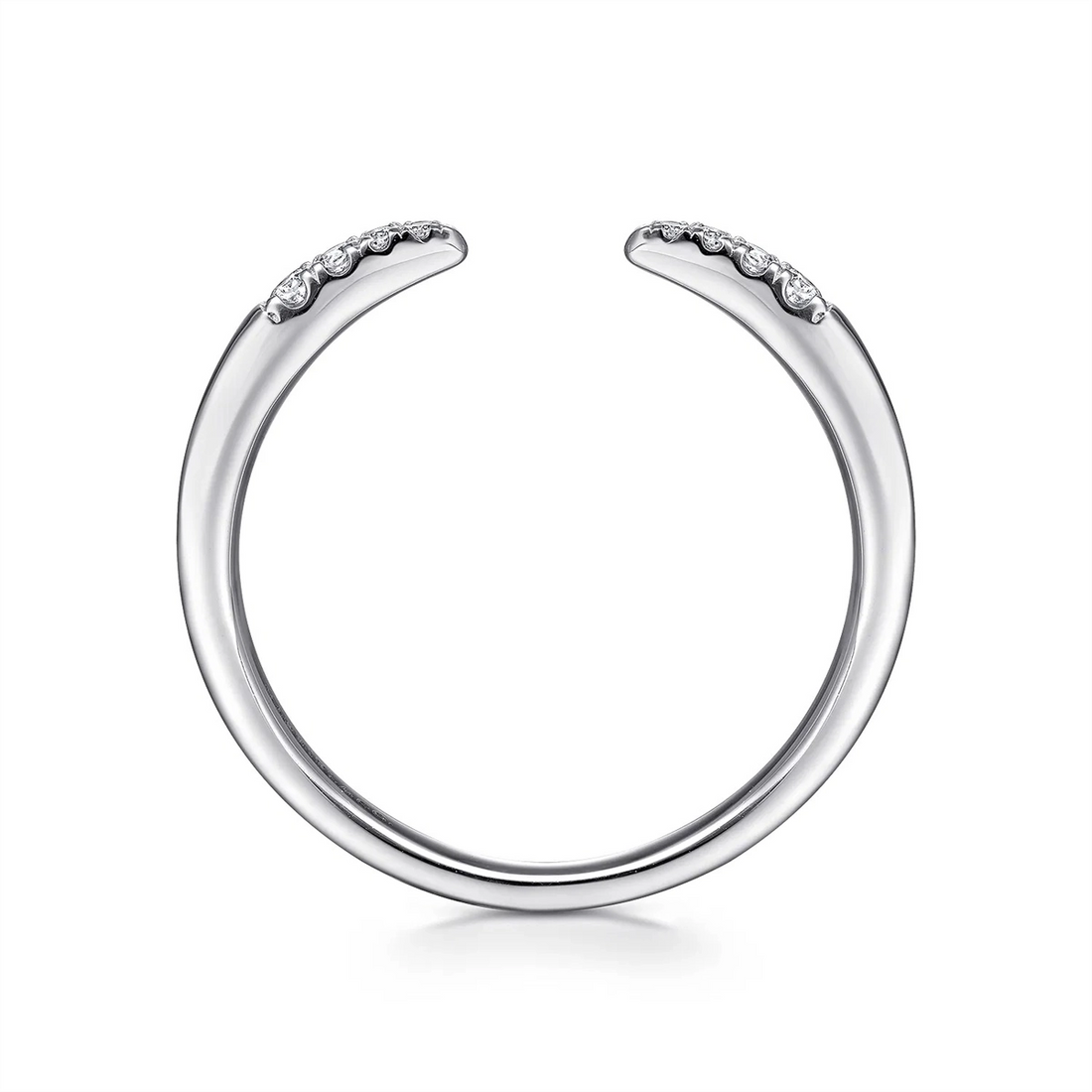 Gabriel & Co Wedding Rings in White Gold containing Diamond LR51177W45JJ