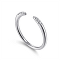 Gabriel & Co Wedding Rings in White Gold containing Diamond LR51177W45JJ