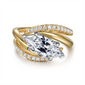 Gabriel & Co Engagement Rings in Mixed Metals containing Diamond ER16643M8M44JJ