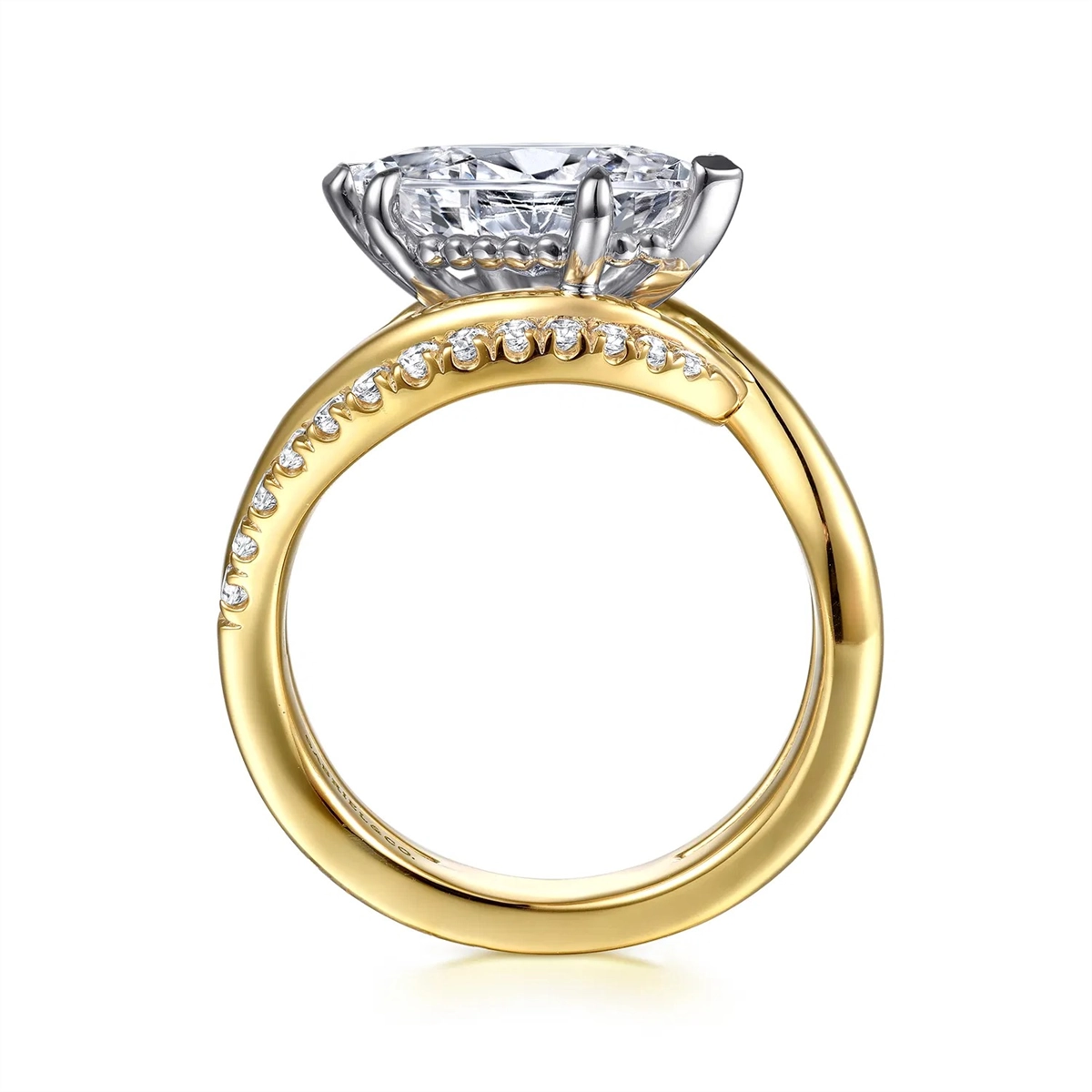 Gabriel & Co Engagement Rings in Mixed Metals containing Diamond ER16643M8M44JJ