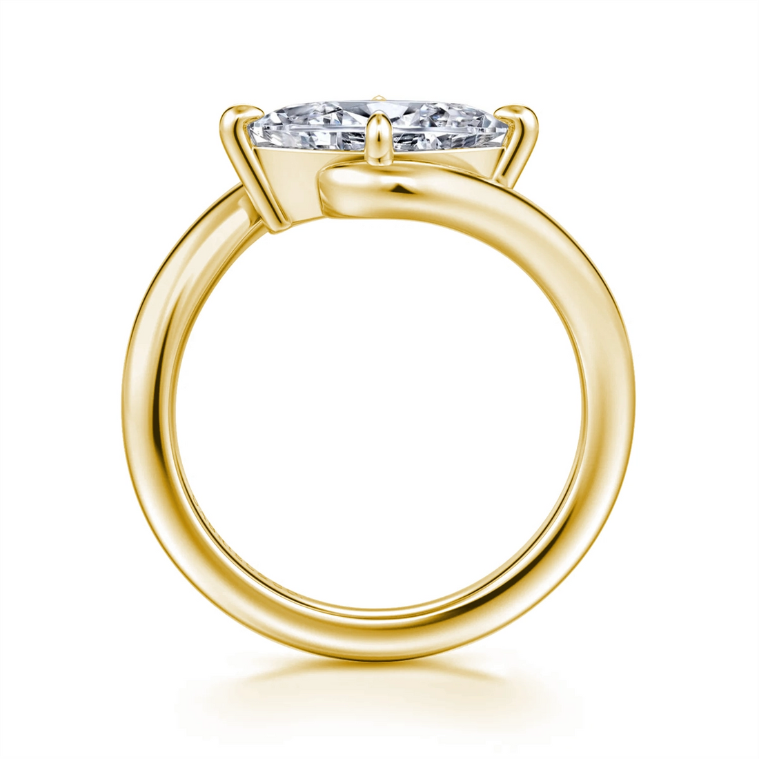 Gabriel & Co Engagement Rings in Yellow Gold ER16873M5Y4JJJ