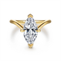 Gabriel & Co Engagement Rings in Yellow Gold containing Diamond ER16915M8Y44JJ