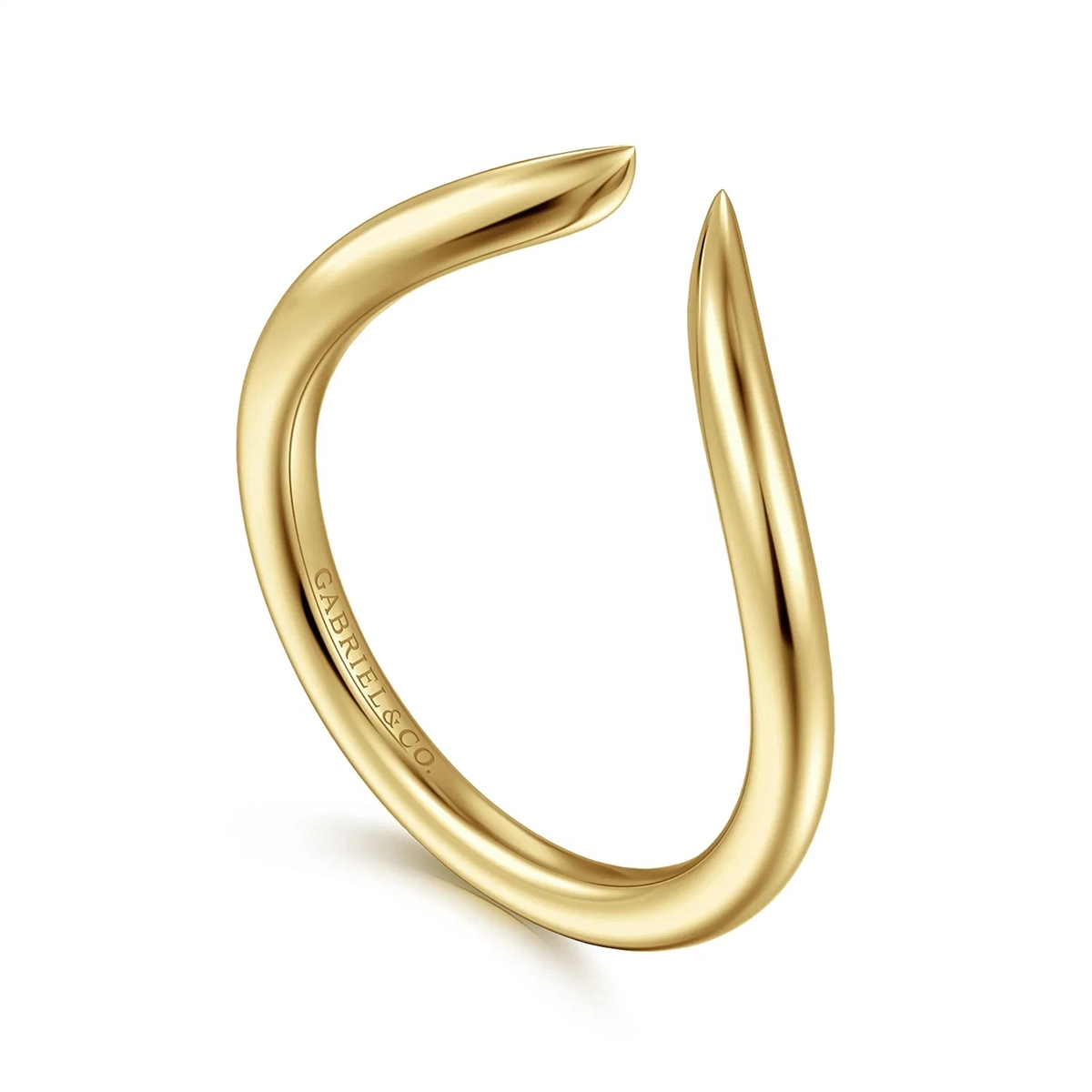Gabriel & Co Wedding Rings in Yellow Gold AN16813Y4JJJ