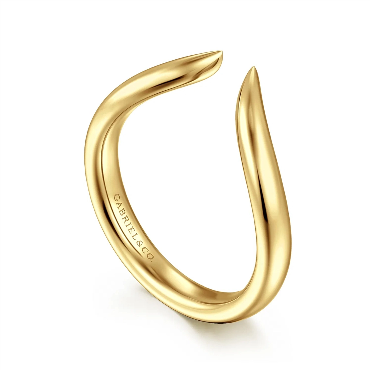 Gabriel & Co Wedding Rings in Yellow Gold AN16814Y4JJJ