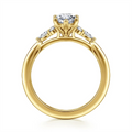 Gabriel & Co Engagement Rings in Yellow Gold containing Diamond ER16855M5Y44JJ