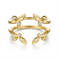 Gabriel & Co Wedding Rings in Yellow Gold containing Diamond AN16946M-Y44JJ