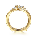 Gabriel & Co Wedding Rings in Yellow Gold containing Diamond AN16942M-Y44JJ