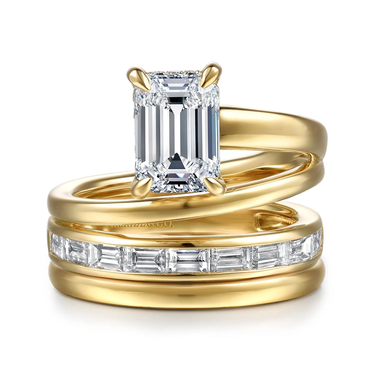 Gabriel & Co Engagement Rings in Yellow Gold containing Diamond ER16953E8Y44JJ