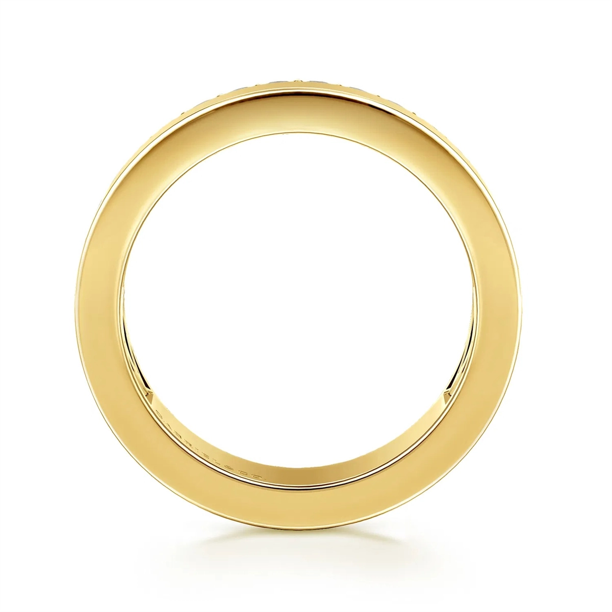 Gabriel & Co Wedding Rings in Yellow Gold containing Diamond AN16878Y44JJ