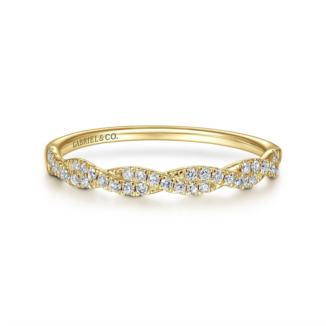 Gabriel & Co Rings in Yellow Gold containing Diamond LR52078Y45JJ