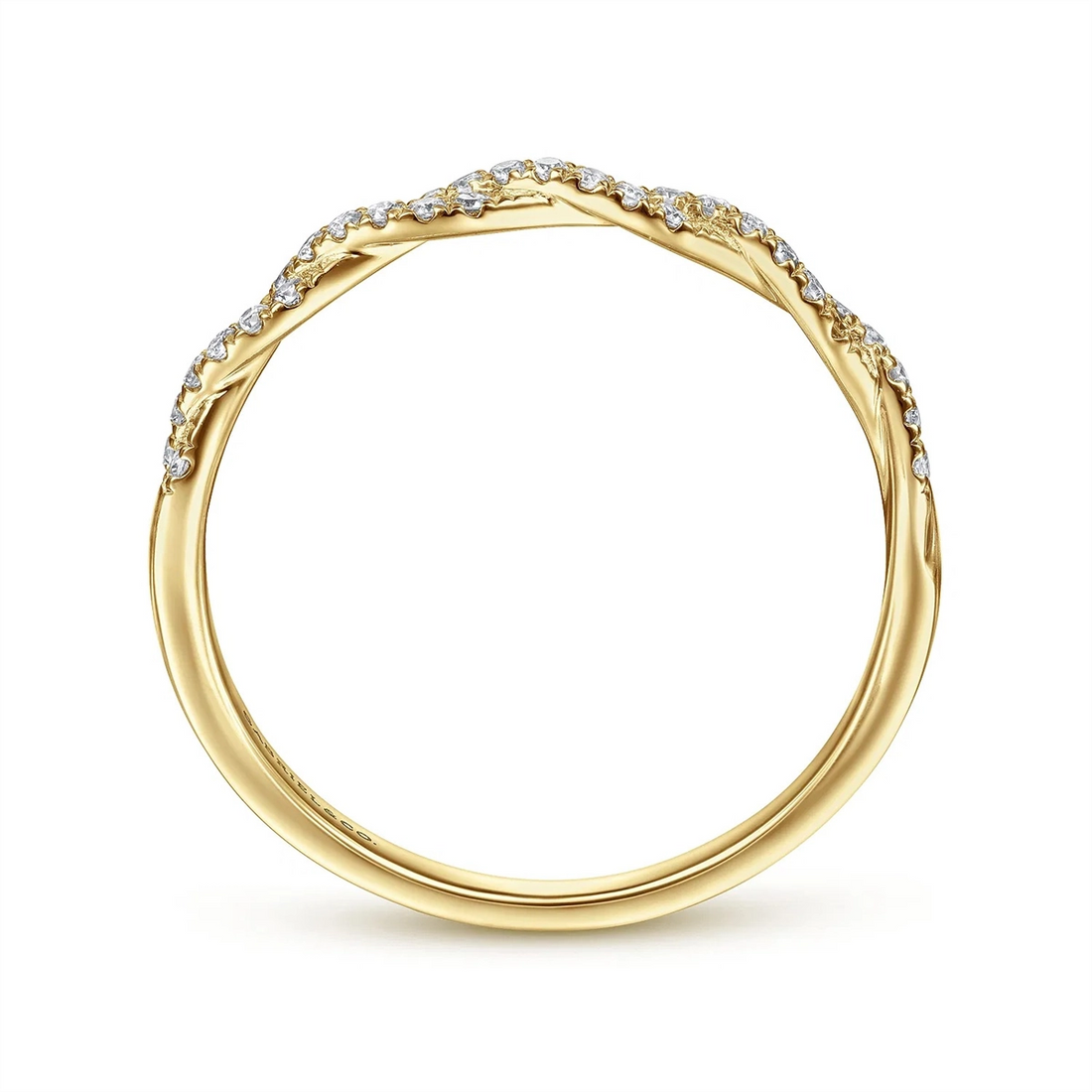Gabriel & Co Rings in Yellow Gold containing Diamond LR52078Y45JJ