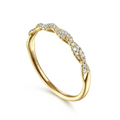 Gabriel & Co Rings in Yellow Gold containing Diamond LR52078Y45JJ