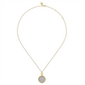 Gabriel & Co Pendants in Mixed Metals containing Diamond NK8004M45JJ