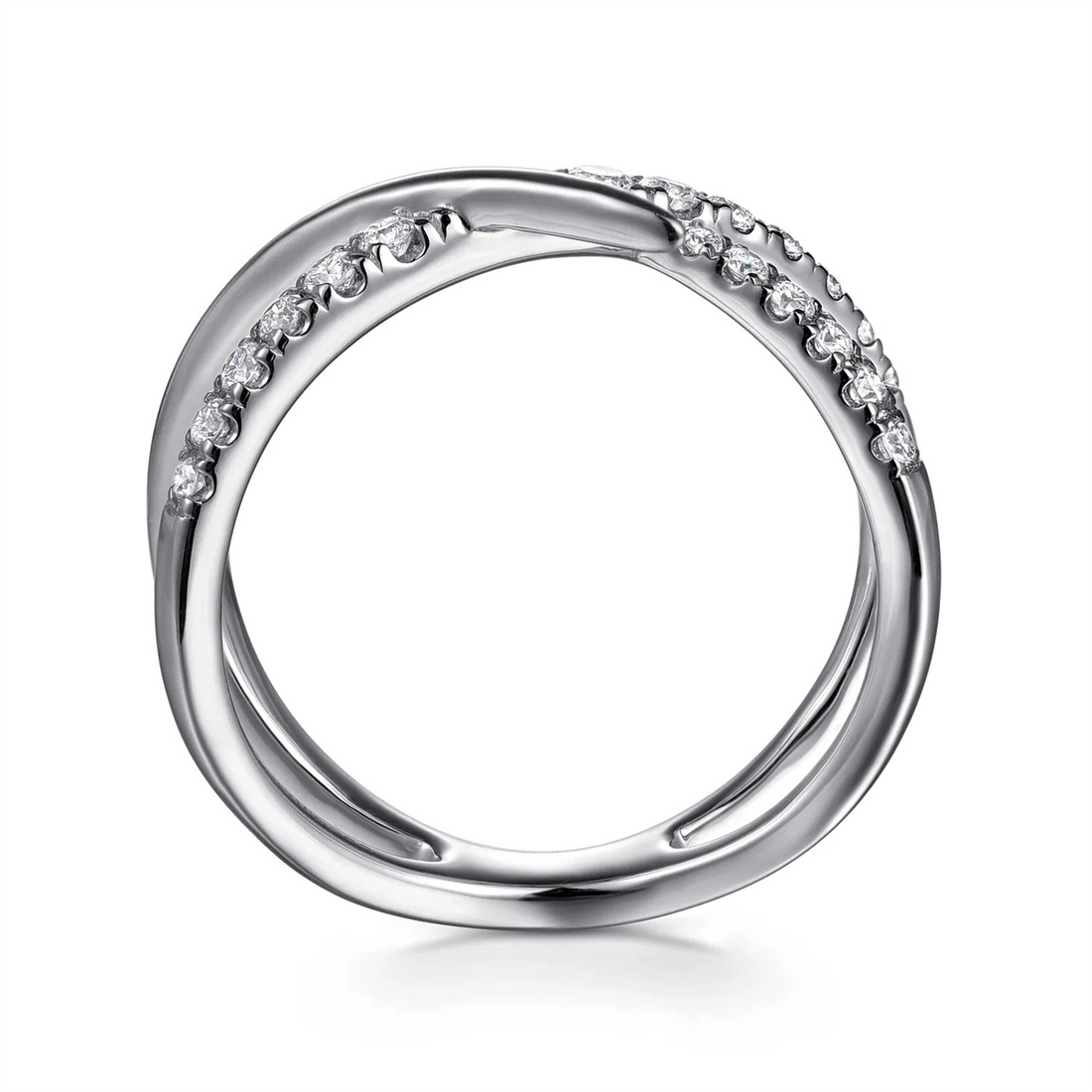 Gabriel & Co Rings in White Gold containing Diamond LR52790W45JJ