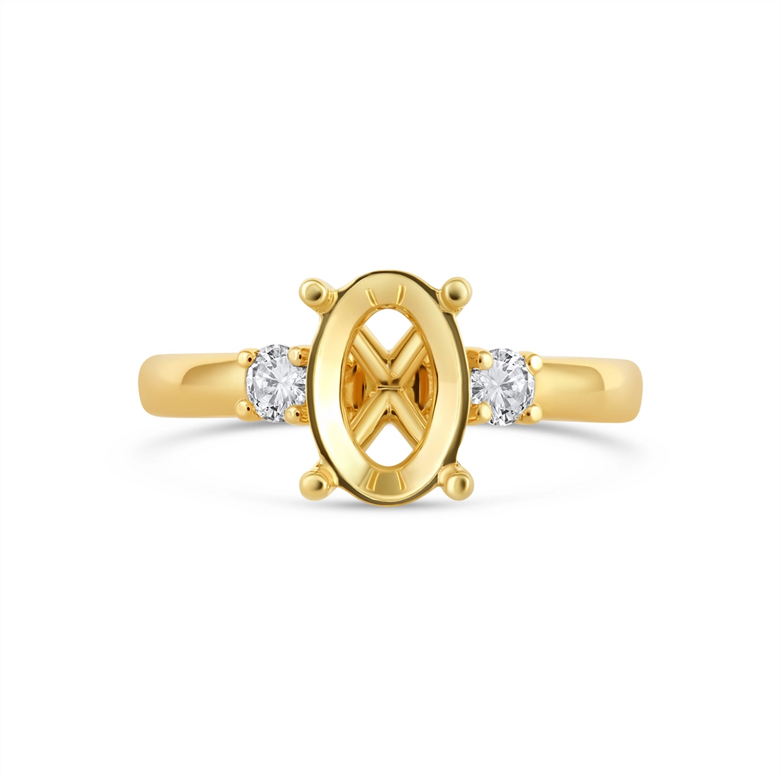 Engagement Collections Engagement Rings in Yellow Gold containing Diamond 461170