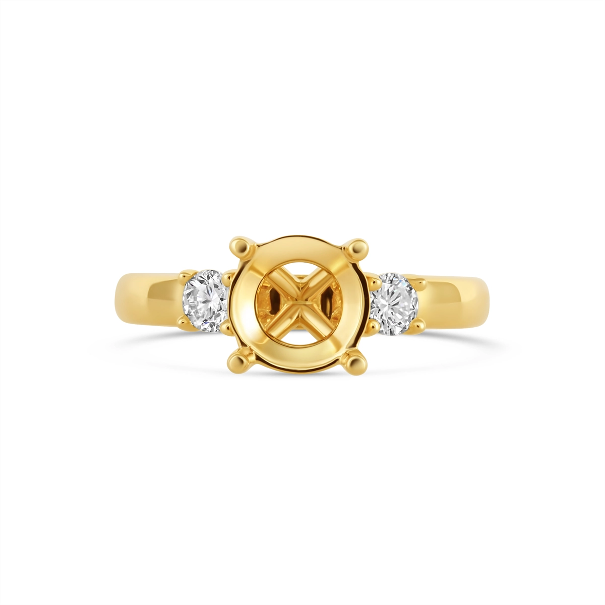Engagement Collections Engagement Rings in Yellow Gold containing Diamond 461171