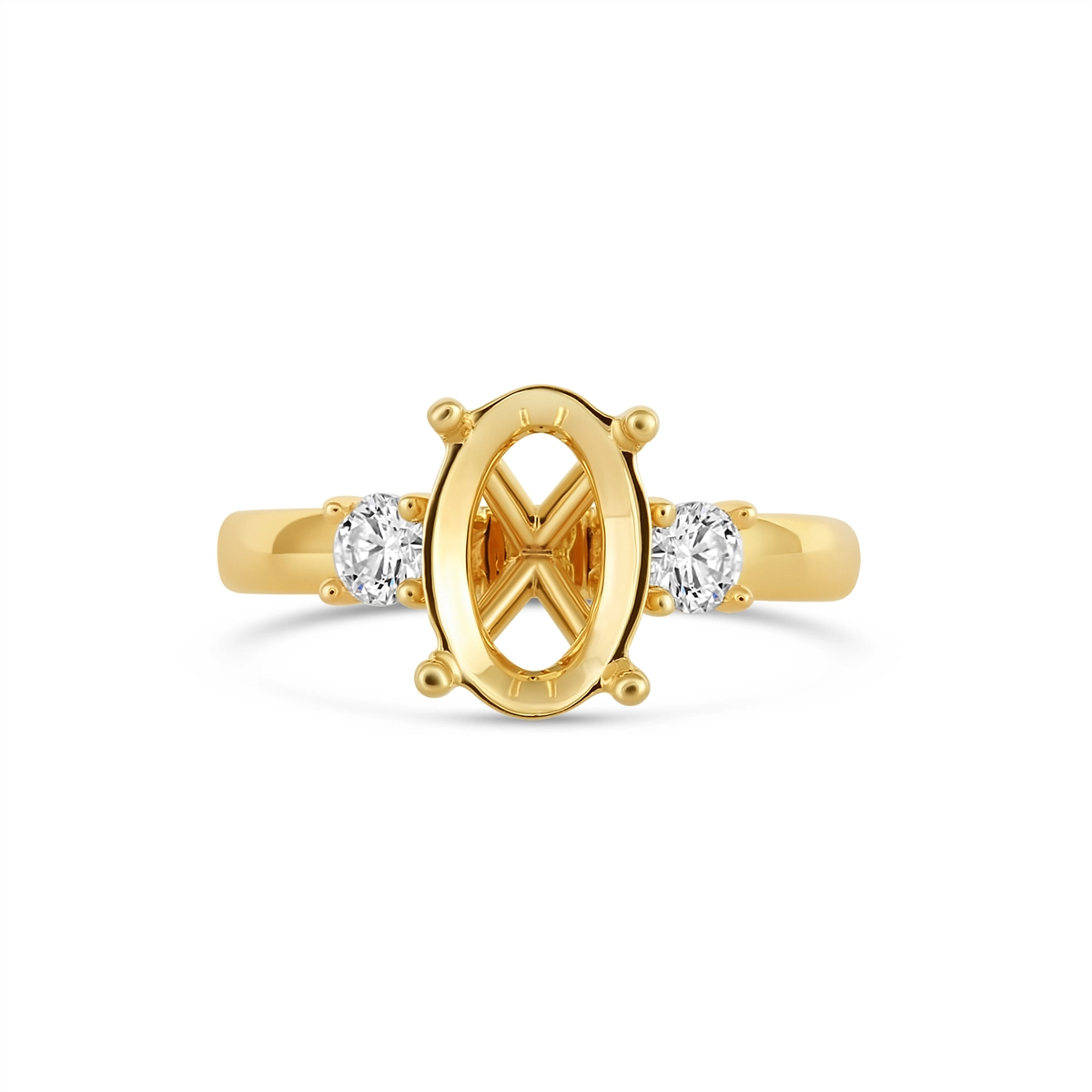 Engagement Collections Engagement Rings in Yellow Gold containing Diamond 461172
