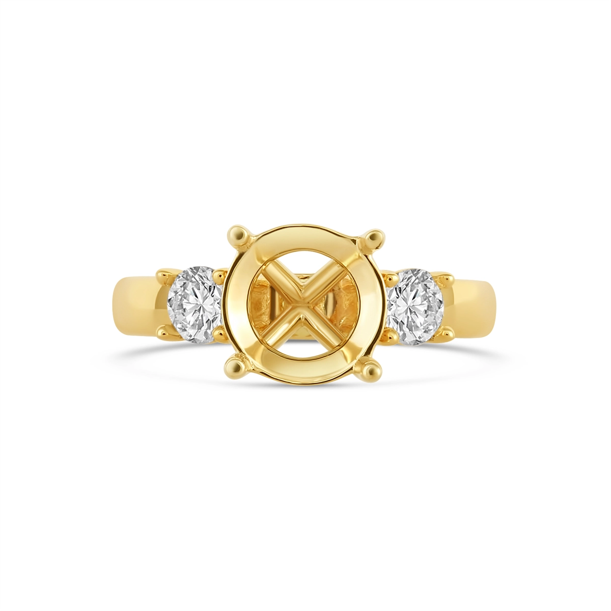 Engagement Collections Engagement Rings in Yellow Gold containing Diamond 461173