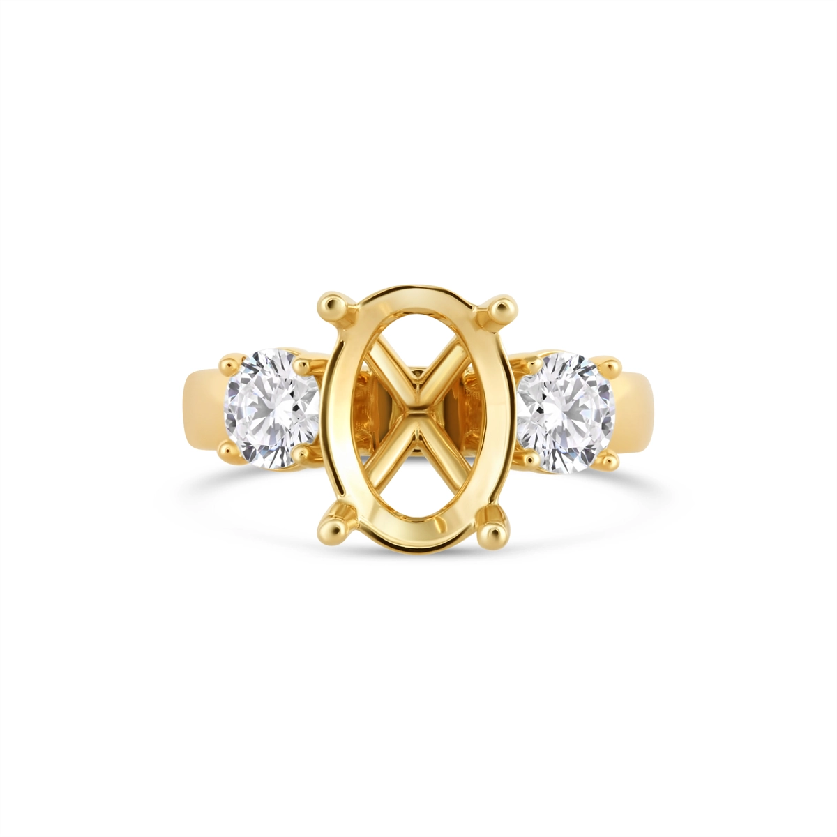 Engagement Collections Engagement Rings in Yellow Gold containing Diamond 461174