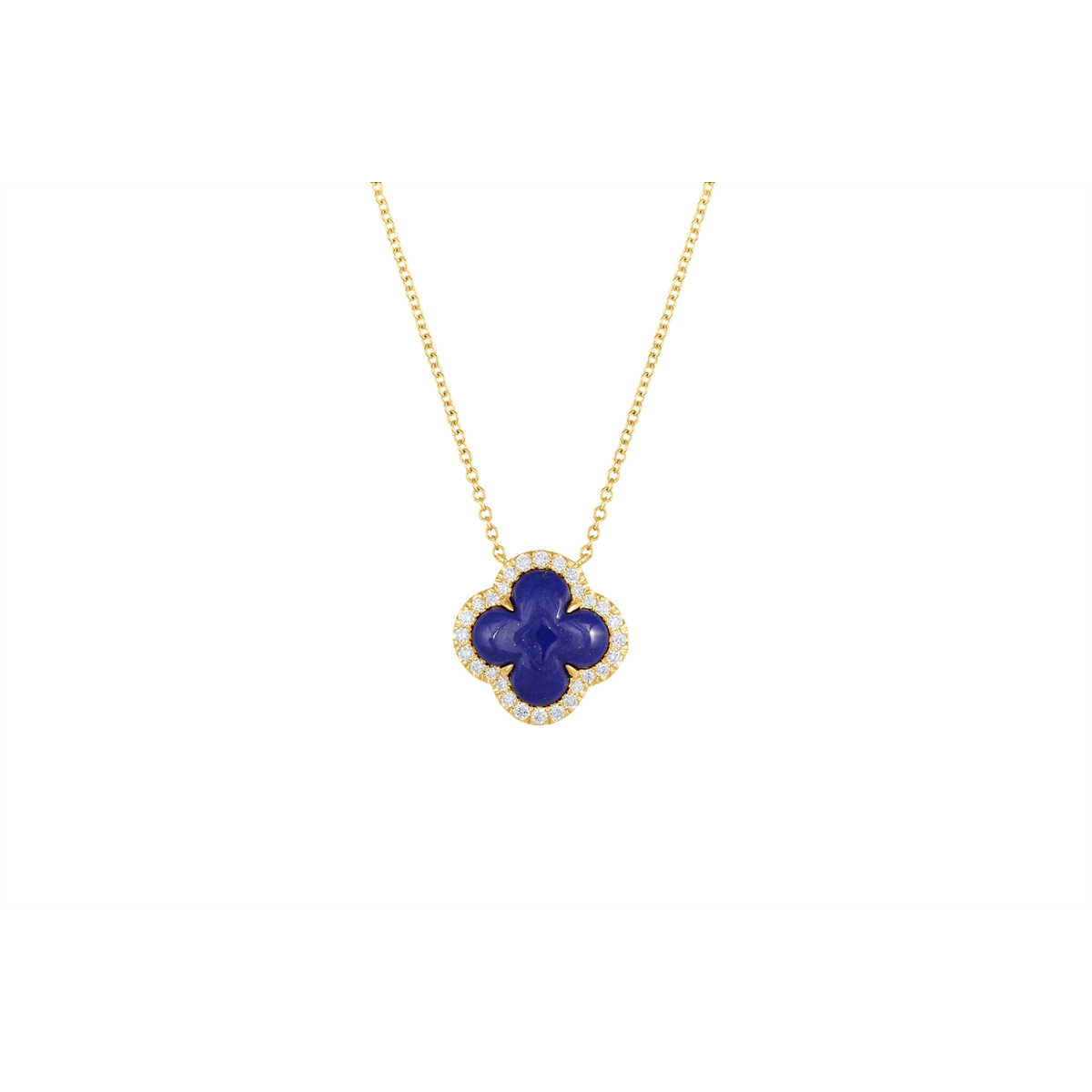 Necklaces Necklaces in Yellow Gold containing Lapis, Multi-gemstone, Diamond 461206