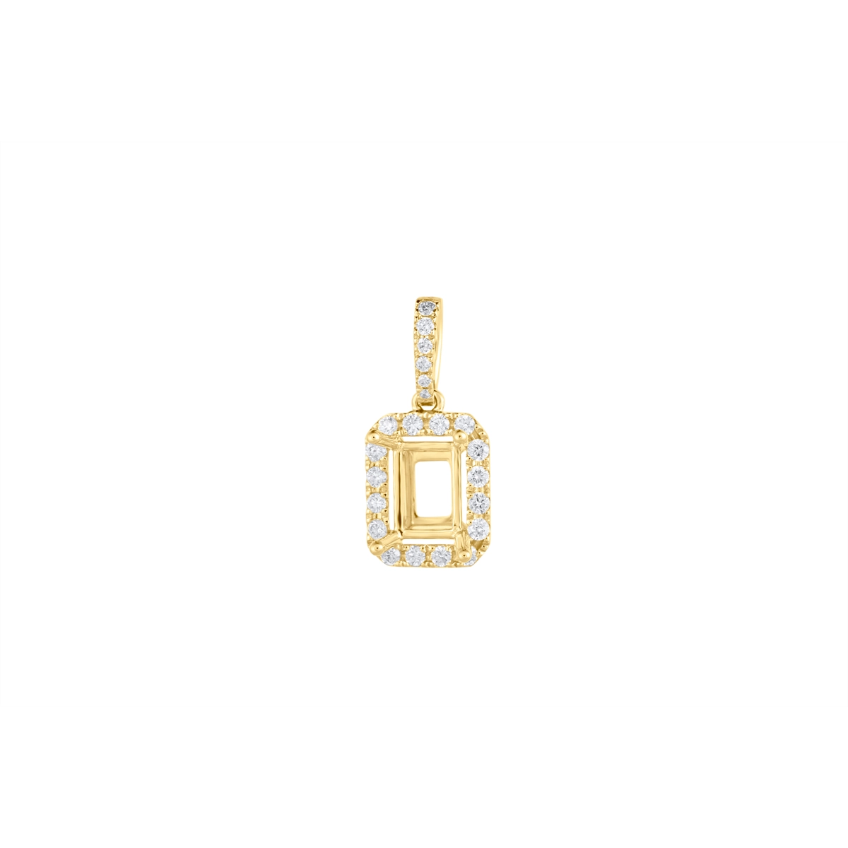 Pendants Pendants in Yellow Gold containing Diamond 461208