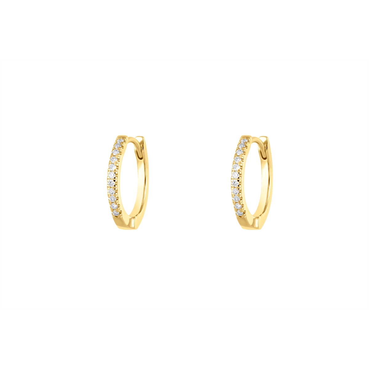 Earrings Earrings in Yellow Gold containing Diamond 461212